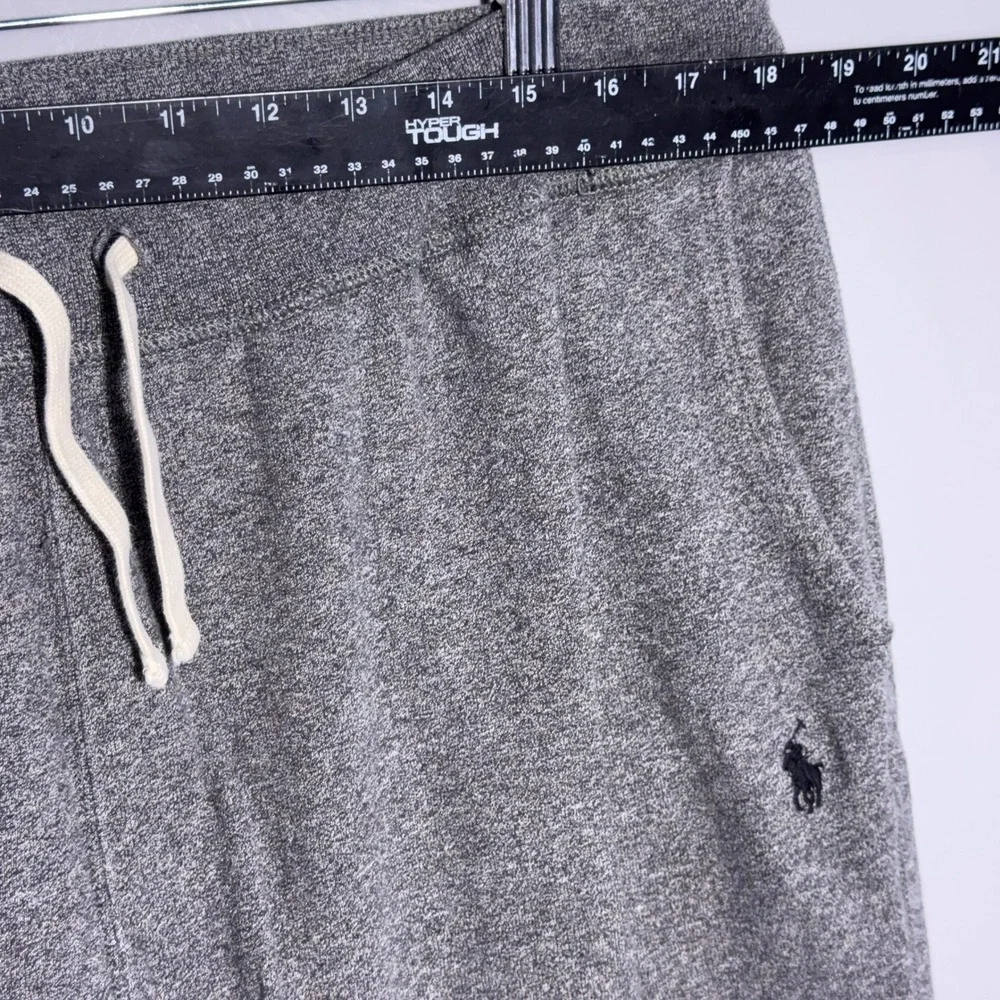 Polo‎ Ralph Lauren Fleece Sweatpants Mens XL Gray Wide Leg